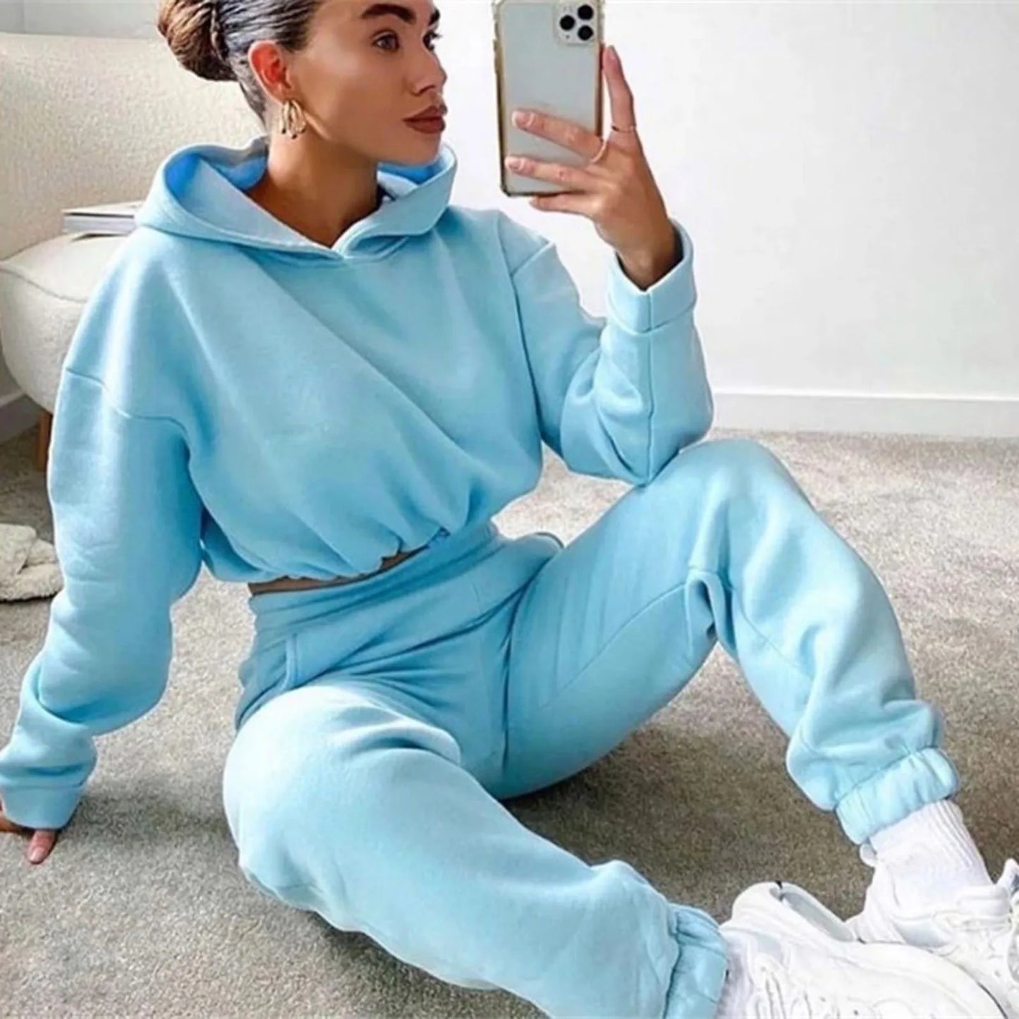 Oversized Winter Tracksuit Set