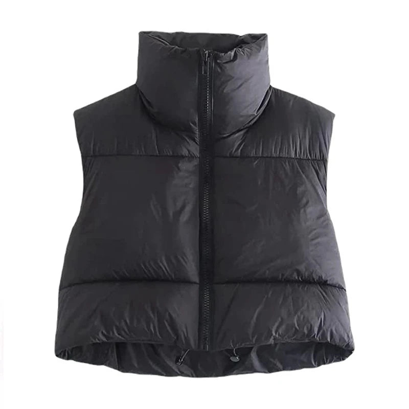 Women’s Short Cotton Down Vest