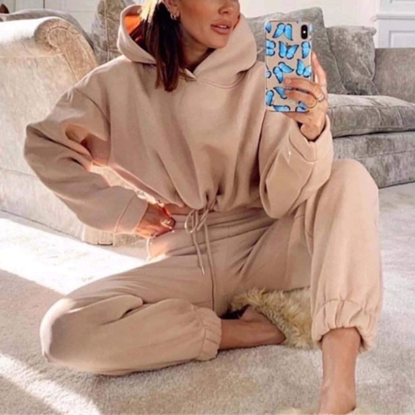 Oversized Winter Tracksuit Set