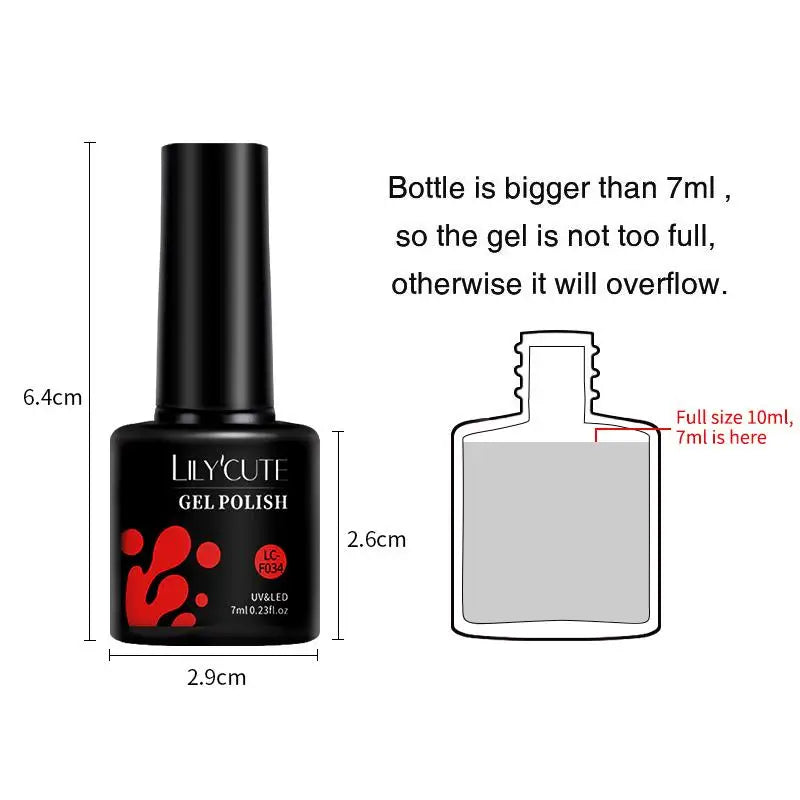 LILYCUTE Nail Gel Polish