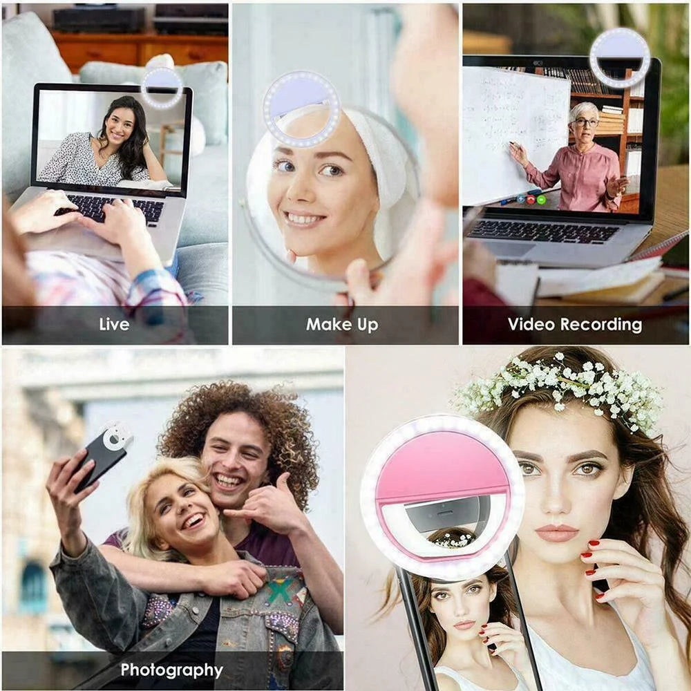 USB LED Selfie Ring Light