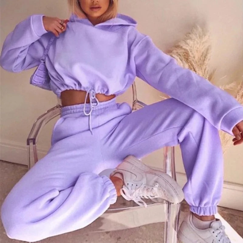 Oversized Winter Tracksuit Set