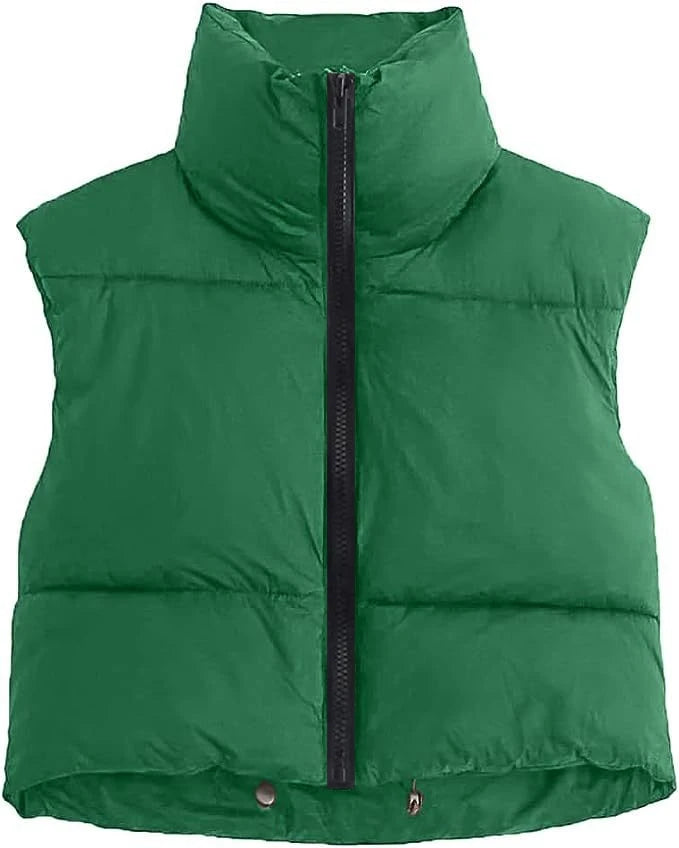 Women’s Short Cotton Down Vest