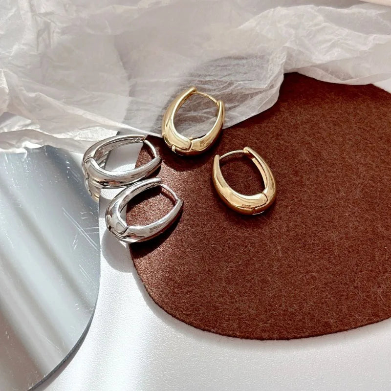 Gold Plated Hoop Earrings