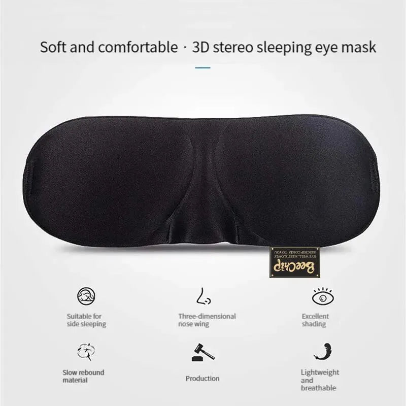 Contoured Sleeping Eye Mask – Light Blocking & Comfortable Fit