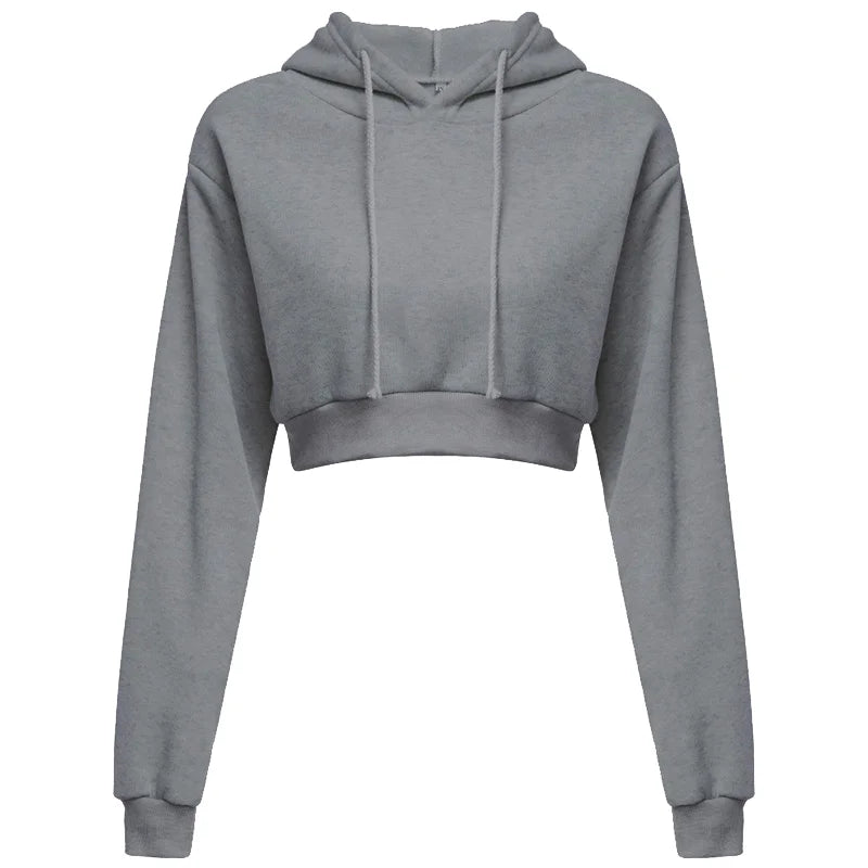 Women’s Crop Hoodie Sweater