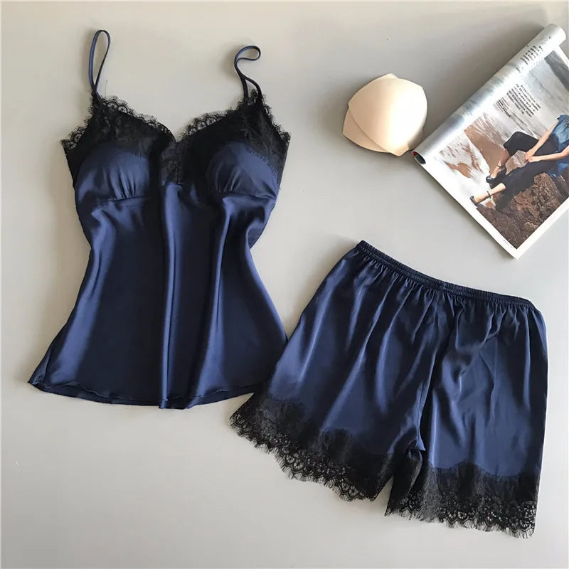 Summer Suspender Shorts Set