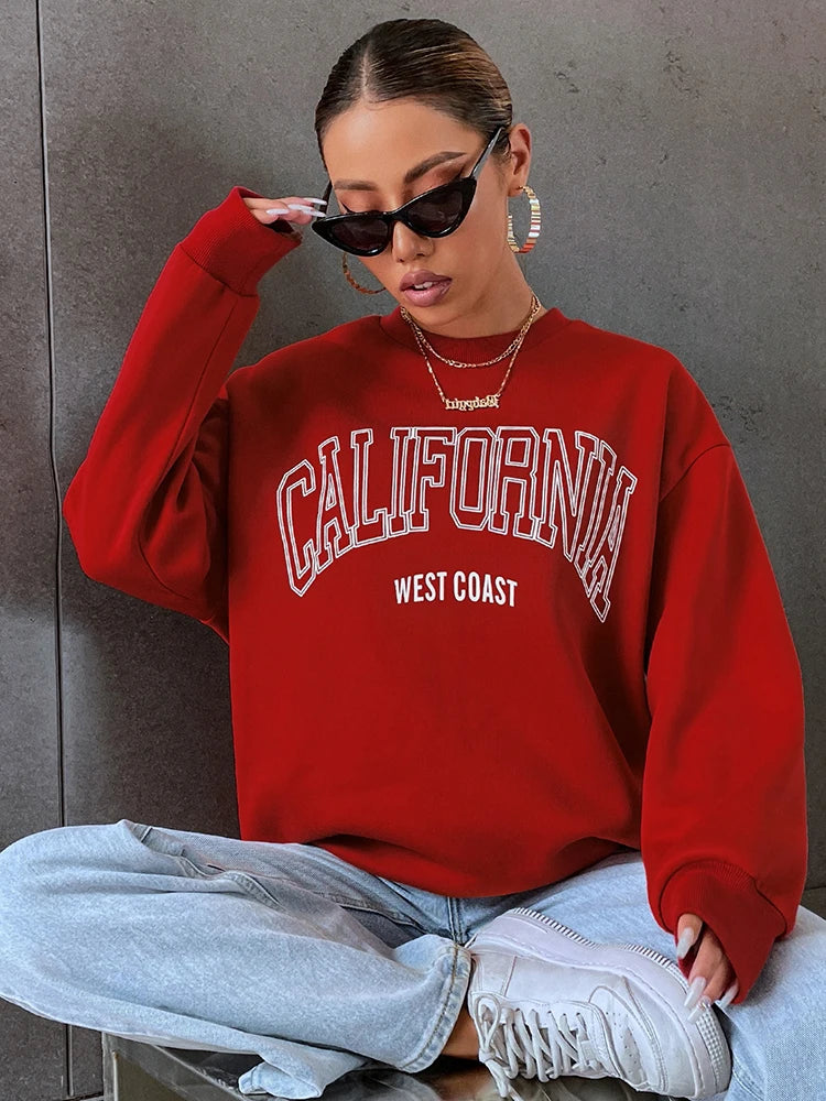 California West Coast Hoodie - Women’s Casual Sweatshirt