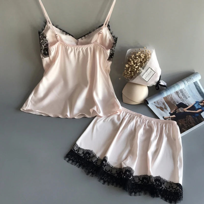 Summer Suspender Shorts Set