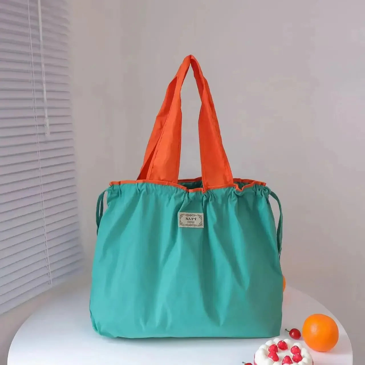 Eco-Friendly Foldable Shoulder Tote