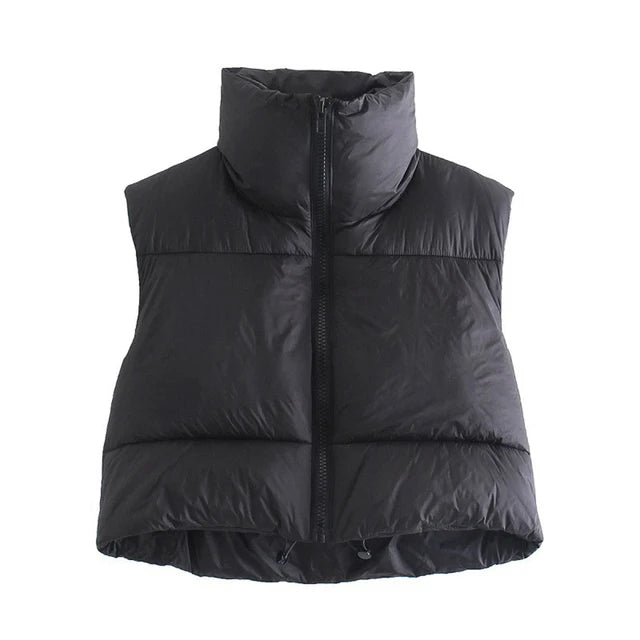 Women’s Short Cotton Down Vest