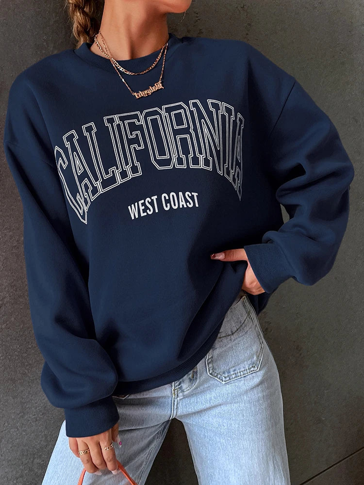 California West Coast Hoodie - Women’s Casual Sweatshirt