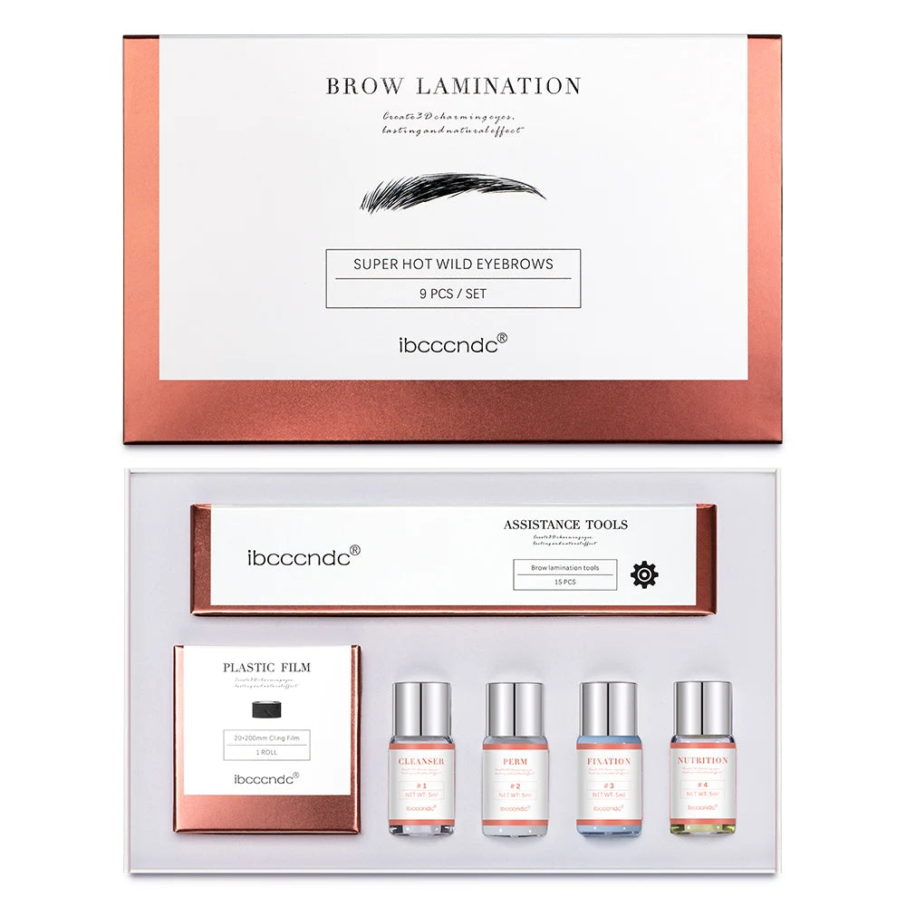 Brow Lamination Kit – Full Size with Keratin Perming