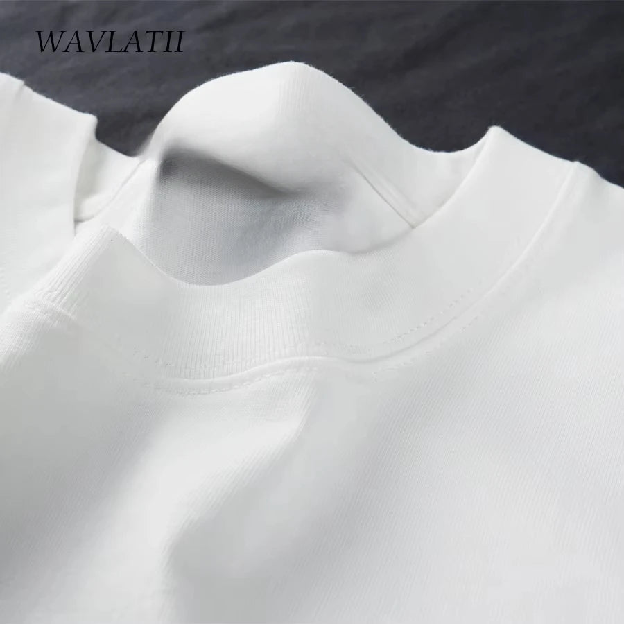 WAVLATII Oversized Streetwear T-Shirt.