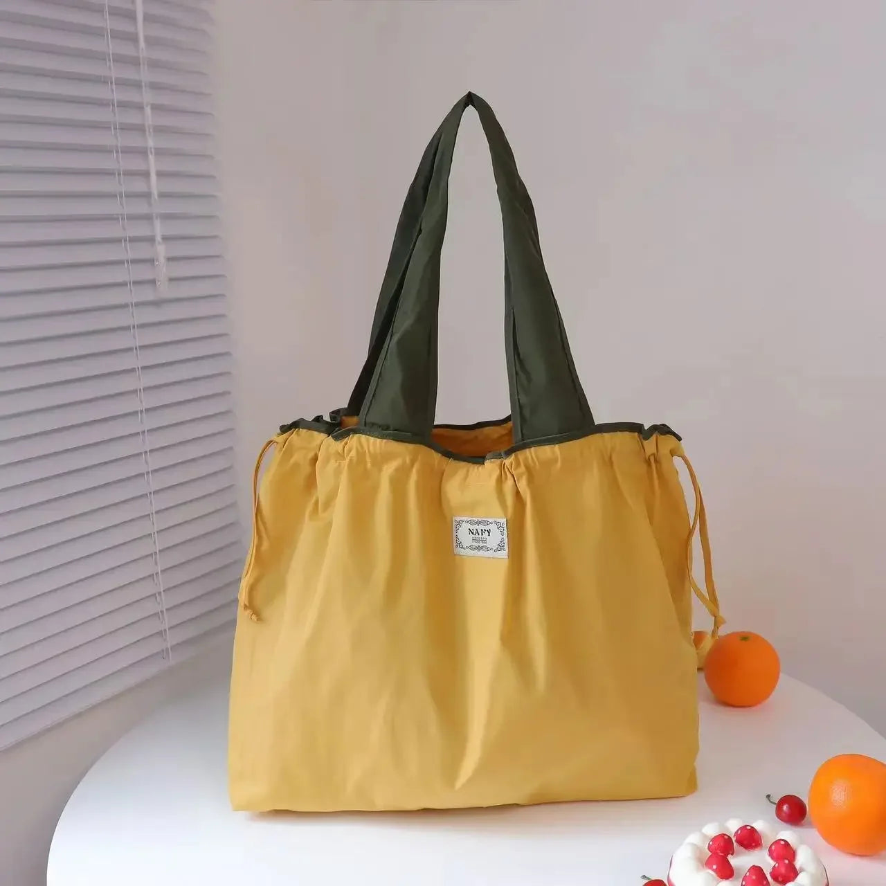 Eco-Friendly Foldable Shoulder Tote