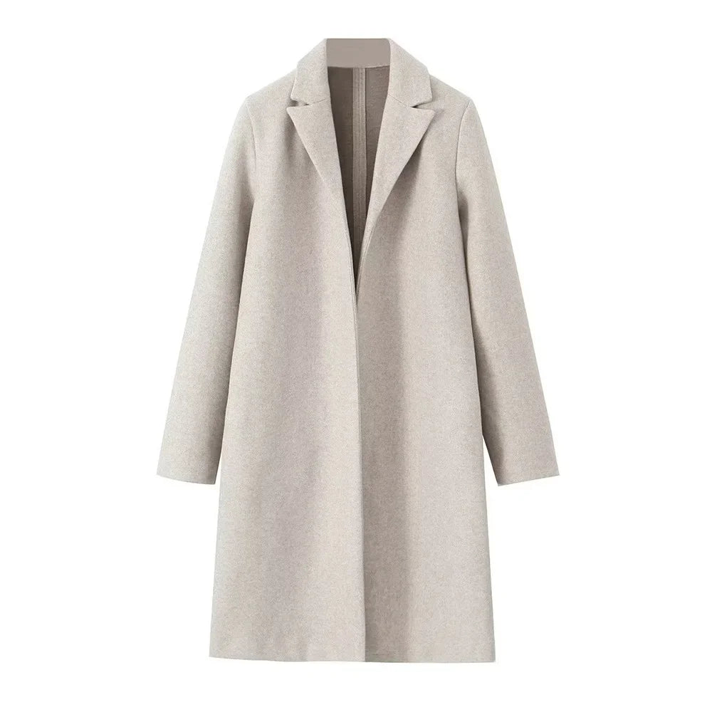 Open Stitch Trench Coat