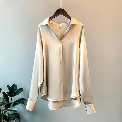 Silk Long Sleeve Blouse