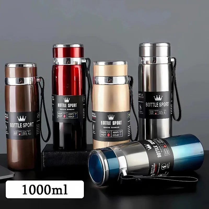 Thermal Flask – Stainless Steel, Hot & Cold.