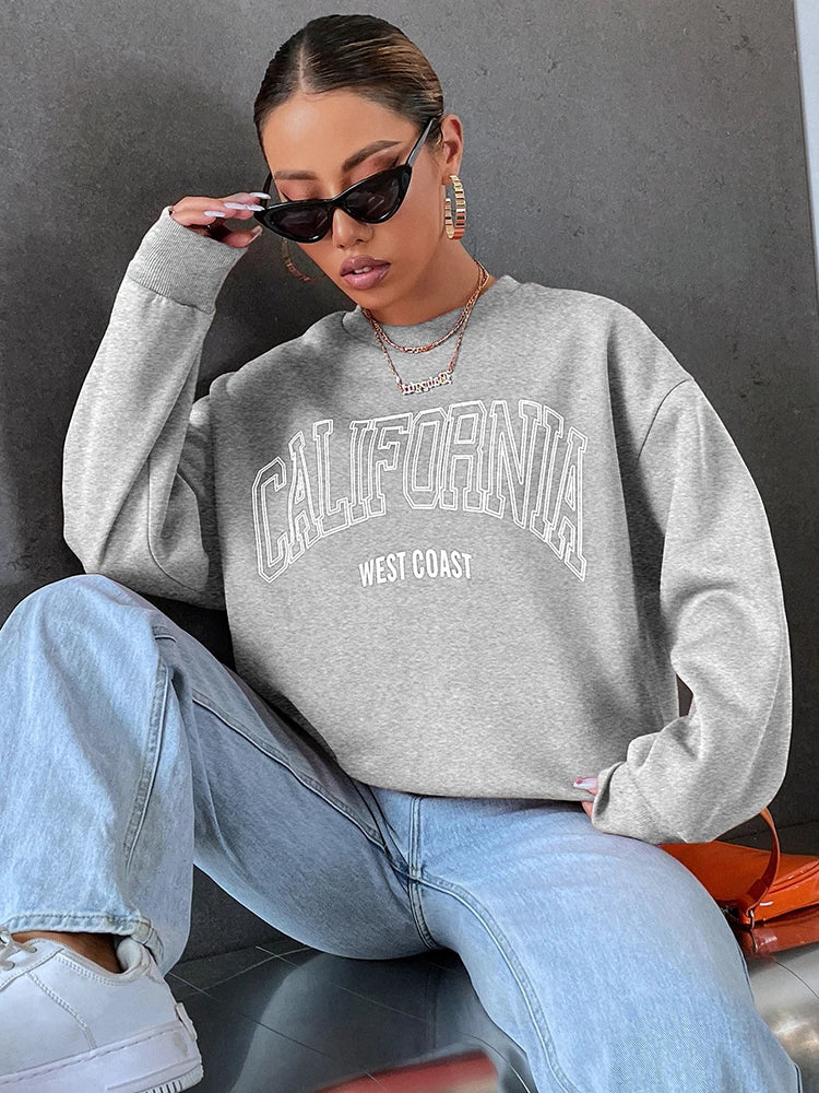 California West Coast Hoodie - Women’s Casual Sweatshirt