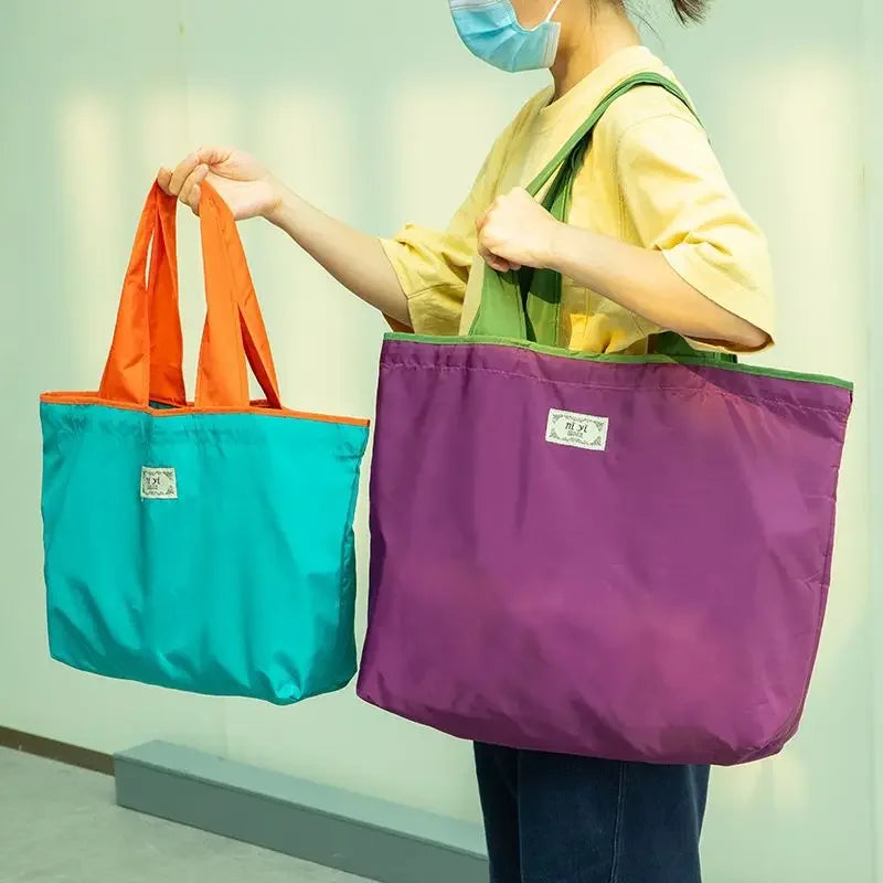 Eco-Friendly Foldable Shoulder Tote