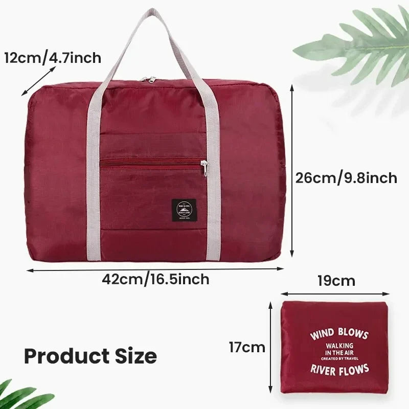 Foldable Travel Duffel Bag Women