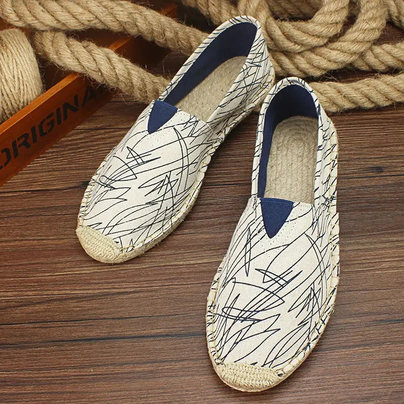 Men's Canvas Slip-On Shoes