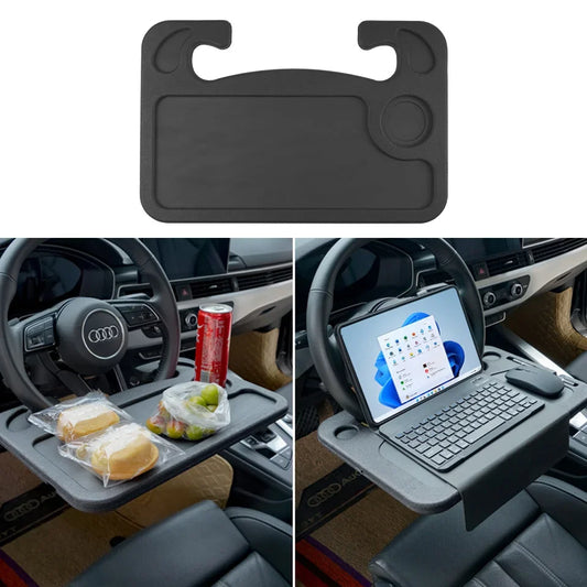 Portable Car Steering Wheel Desk – Laptop & Dining Tray