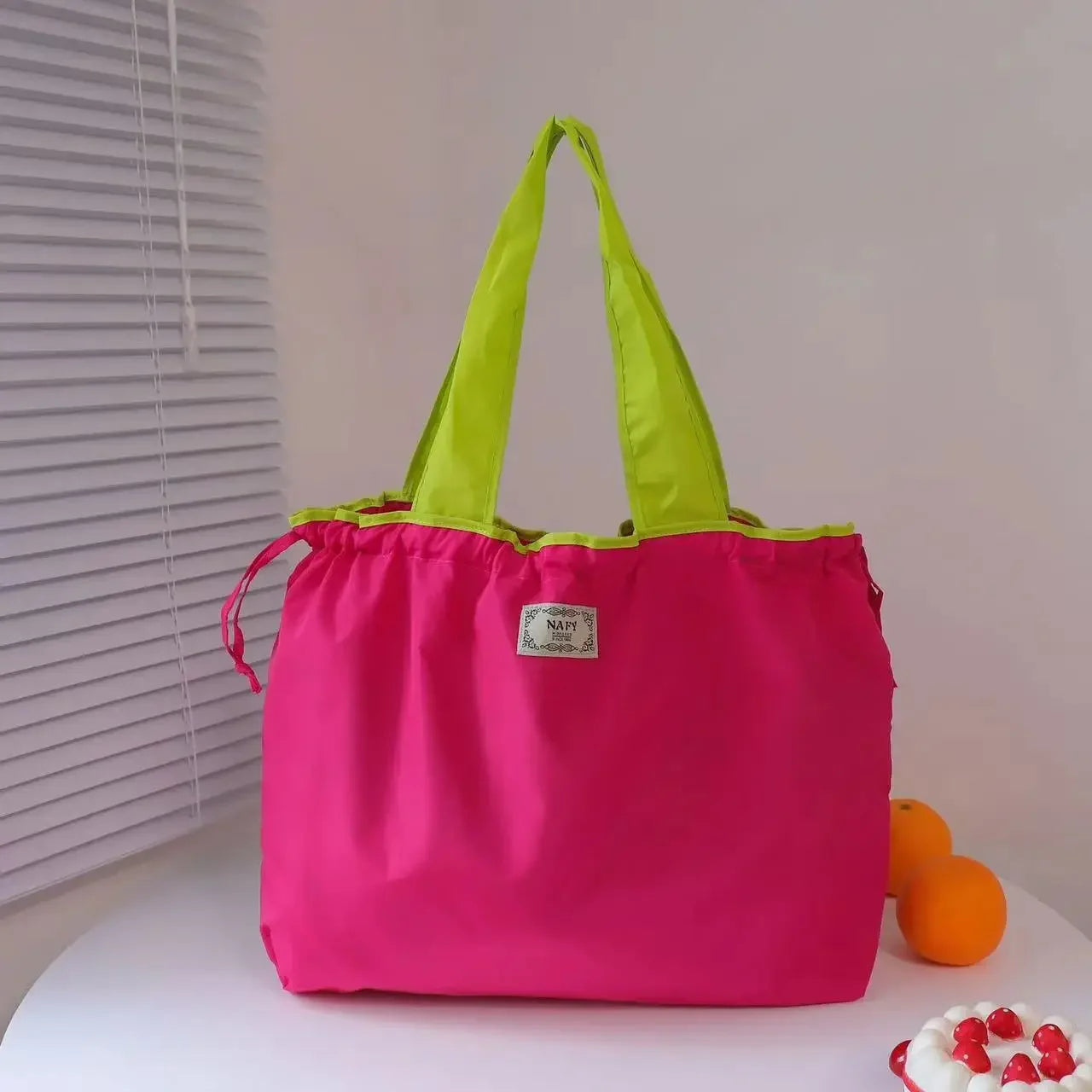 Eco-Friendly Foldable Shoulder Tote