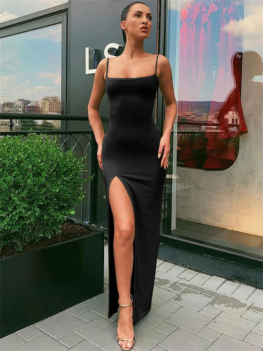 Spaghetti Strap Bodycon Dress