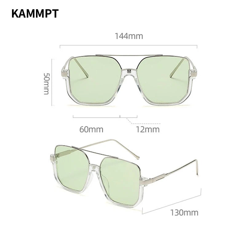 KAMMPT Vintage Oversized Sunglasses