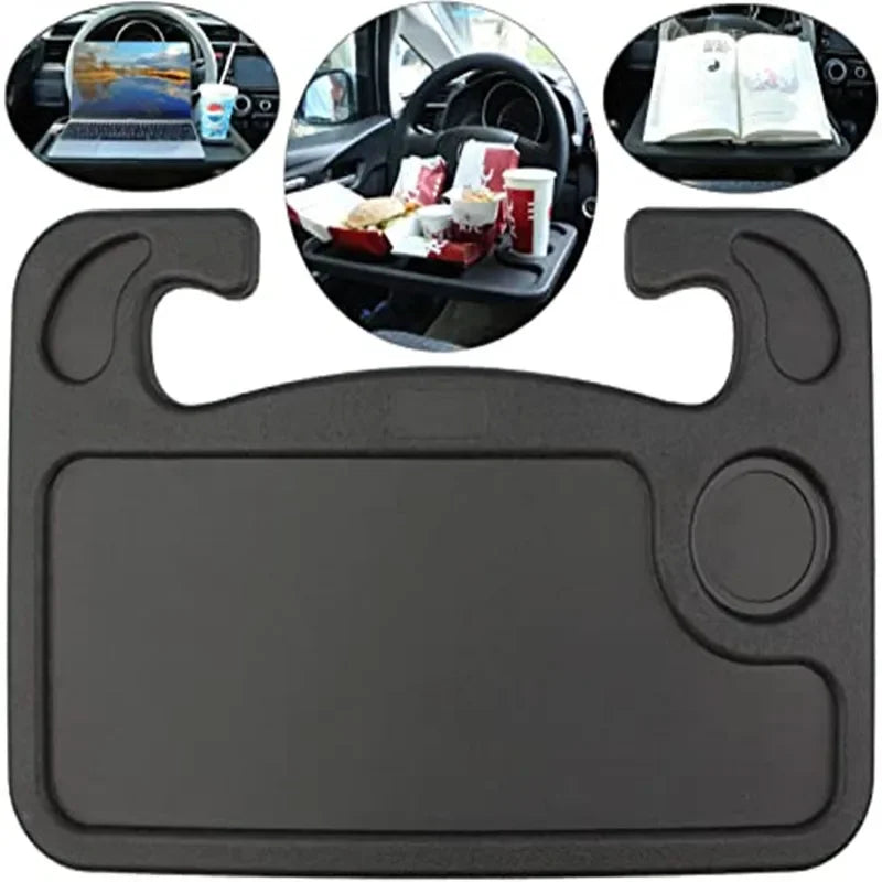 Portable Car Steering Wheel Desk – Laptop & Dining Tray