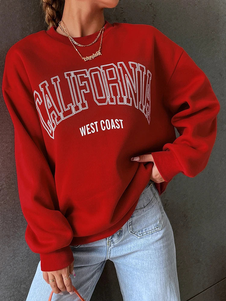 California West Coast Hoodie - Women’s Casual Sweatshirt