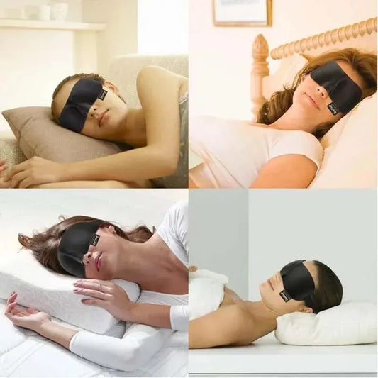 Contoured Sleeping Eye Mask – Light Blocking & Comfortable Fit