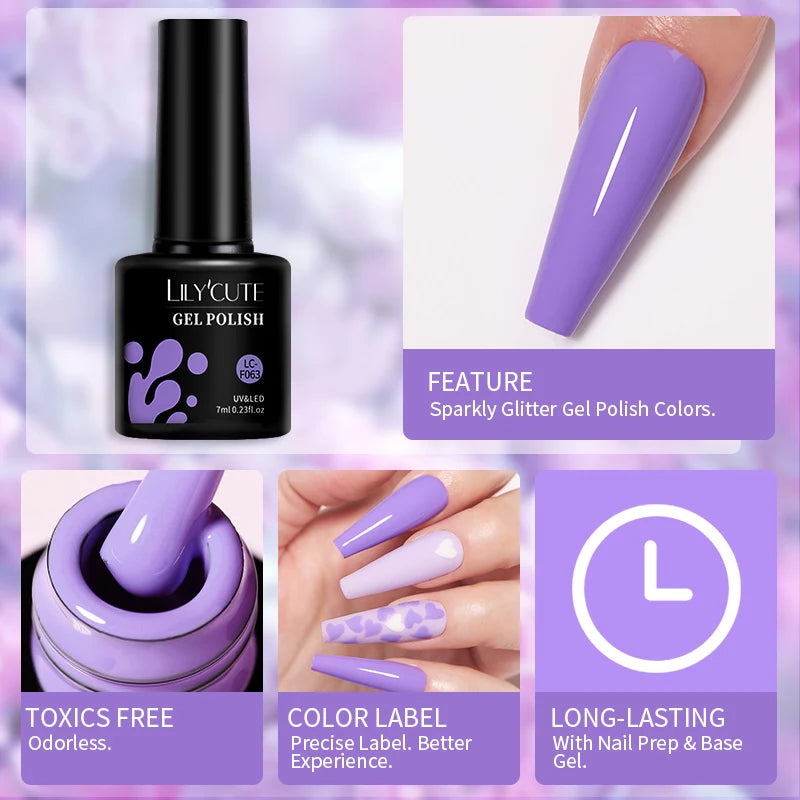 LILYCUTE Nail Gel Polish