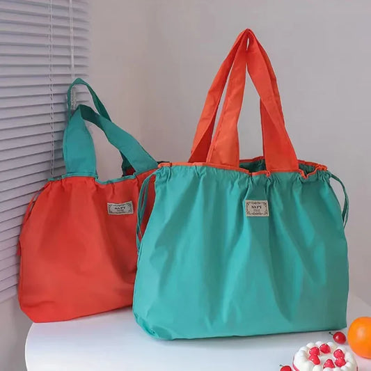 Eco-Friendly Foldable Shoulder Tote