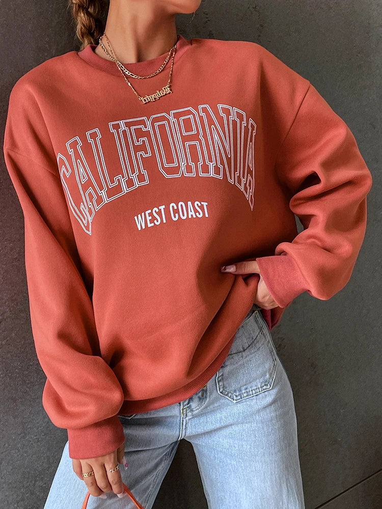 California West Coast Hoodie - Women’s Casual Sweatshirt