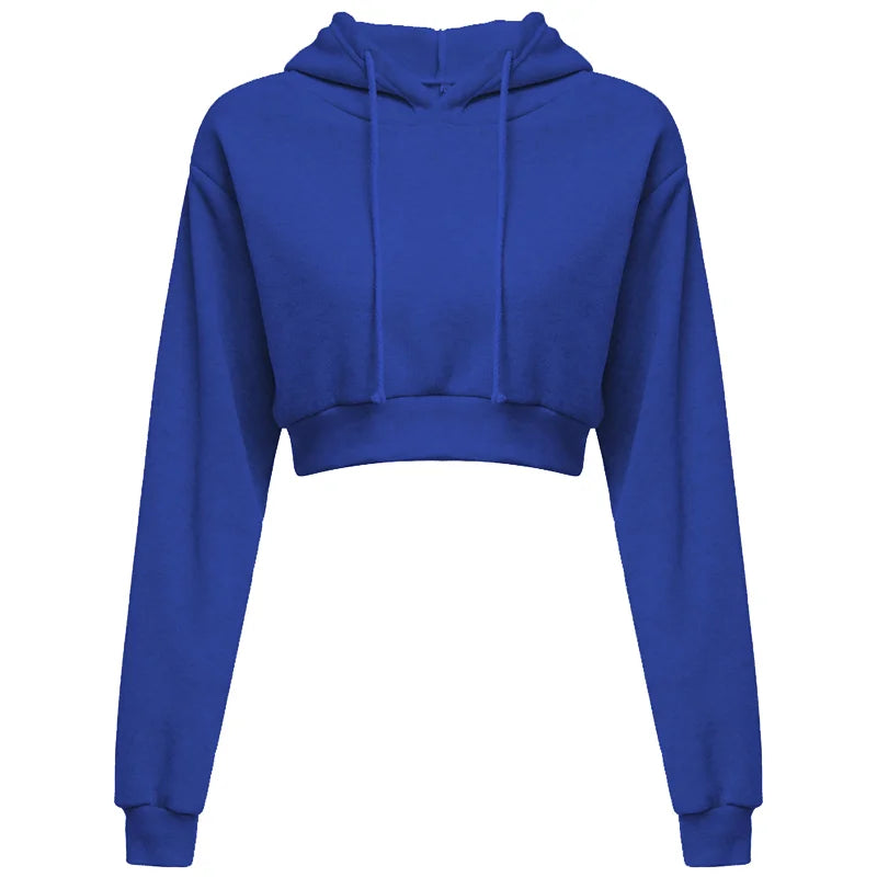 Women’s Crop Hoodie Sweater