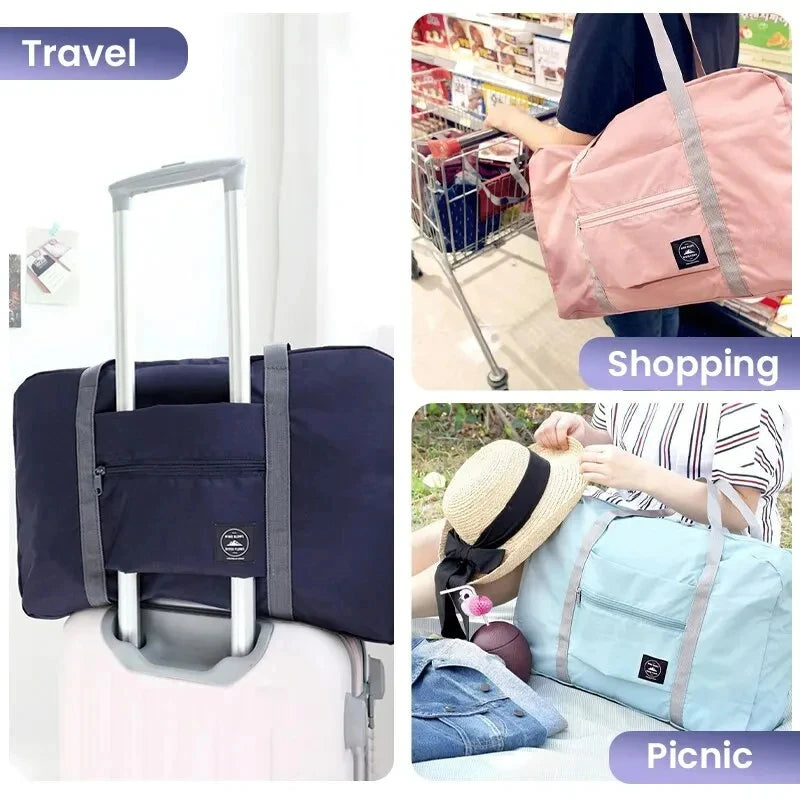 Foldable Travel Duffel Bag Women